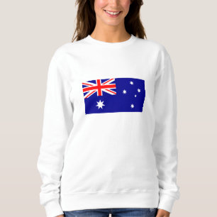 Patriotische australische Flagge Sweatshirt
