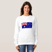 Patriotische australische Flagge Sweatshirt (Vorne ganz)