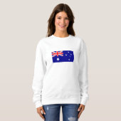 Patriotische australische Flagge Sweatshirt (Vorne ganz)