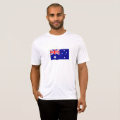 Patriotische australische Flagge T-Shirt (Vorne ganz)
