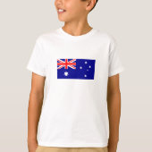 Patriotische australische Flagge T-Shirt (Vorderseite)