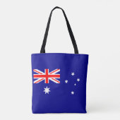 Patriotische australische Flagge Tasche (Rückseite)