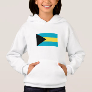 Patriotische bahamianische Flagge Hoodie