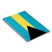 Patriotische bahamianische Flagge Notizblock (Rechte Seite)