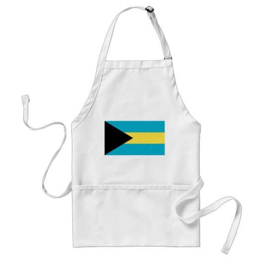 Patriotische bahamianische Flagge Schürze (Vorne)