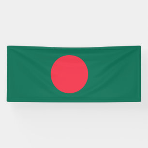 Patriotische bangladeschische Flagge Banner