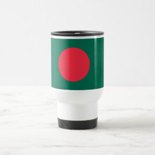 Patriotische bangladeschische Flagge Reisebecher
