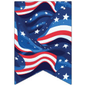 Patriotische Bannerflags Wimpelkette (Dritte Fahne)