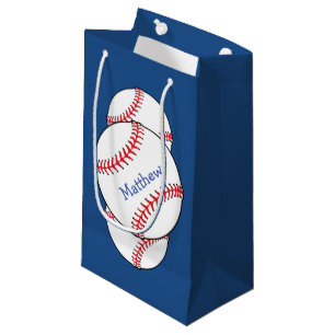 Patriotische Baseball-Geschenk-Tasche Kleine Geschenktüte
