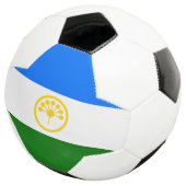 Patriotische Bashkortostan-Flagge Fußball (Dreiviertel)