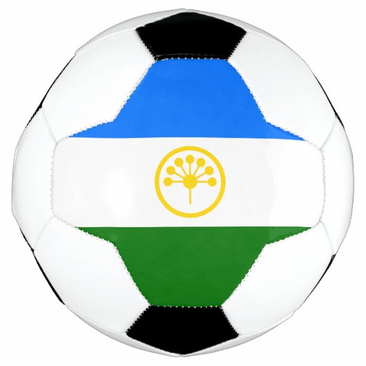 Patriotische Bashkortostan-Flagge Fußball (Vorderseite)