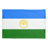 Patriotische Bashkortostan-Flagge Kissenbezug (Rückseite)