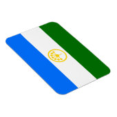 Patriotische Bashkortostan-Flagge Magnet (Rechte Seite)