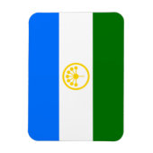 Patriotische Bashkortostan-Flagge Magnet (Vertikal)