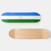 Patriotische Bashkortostan-Flagge Skateboard (Horizontal)