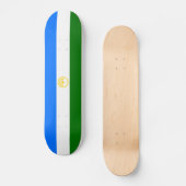 Patriotische Bashkortostan-Flagge Skateboard (Vorderseite)