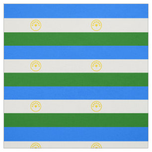Patriotische Bashkortostan-Flagge Stoff
