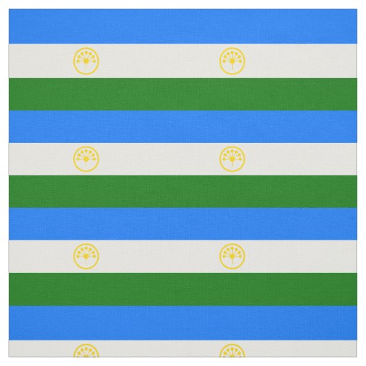 Patriotische Bashkortostan-Flagge Stoff (Muster)