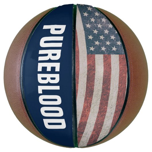 PATRIOTISCHE Basketball (Vertikal)