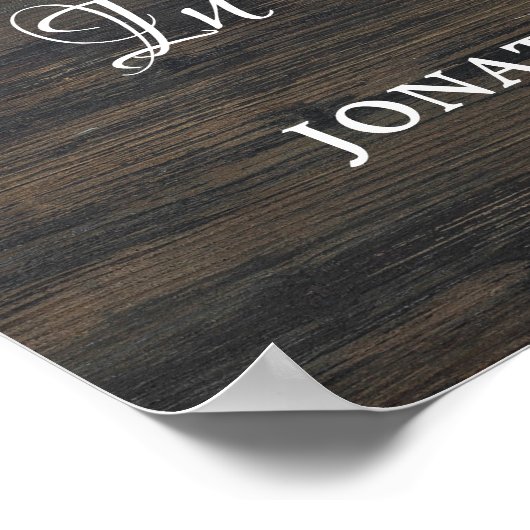 Patriotische Beerdigung USA Flag Veteran Foto Memo Poster (Ecke)