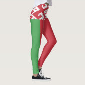 Patriotische belarussische Flaggen-Leggings Leggings (Rechts)