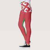 Patriotische belarussische Flaggen-Leggings Leggings (Links)