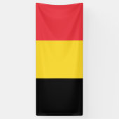 Patriotische belgische Flagge Banner (Vertikal)