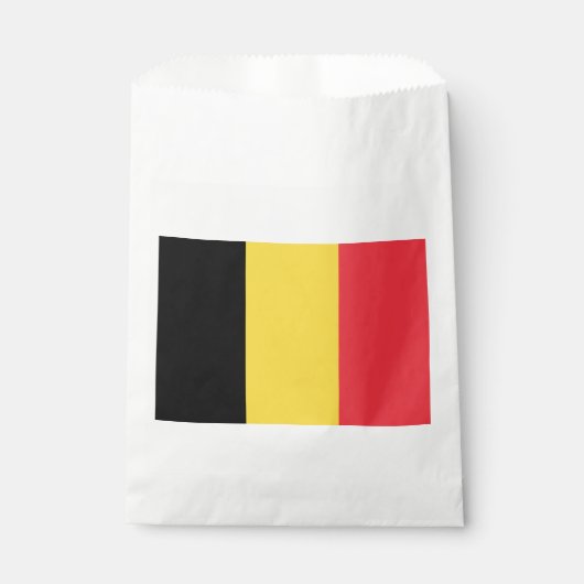 Patriotische belgische Flagge Geschenktütchen (Vorderseite)
