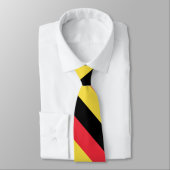 Patriotische belgische Flagge Krawatte (Gebunden)