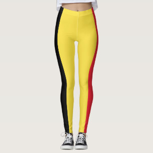 Patriotische belgische Flagge Leggings