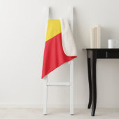 Patriotische belgische Flagge Sherpadecke (Beispiel)