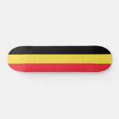 Patriotische belgische Flagge Skateboard (Horizontal)