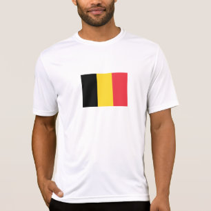 Patriotische belgische Flagge T-Shirt