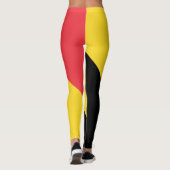 Patriotische belgische Leggings (Rückseite)
