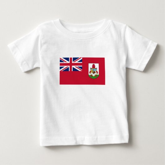 Patriotische Bermuda-Flagge Baby T-shirt (Vorderseite)