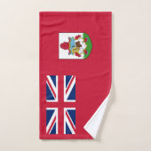Patriotische Bermuda-Flagge Badhandtuch Set (Handtuch)