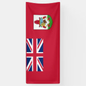 Patriotische Bermuda-Flagge Banner (Vertikal)