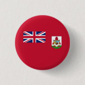 Patriotische Bermuda-Flagge Button (Vorderseite)