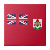 Patriotische Bermuda-Flagge Fliese (Vorderseite)