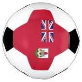 Patriotische Bermuda-Flagge Fußball (Gedreht)