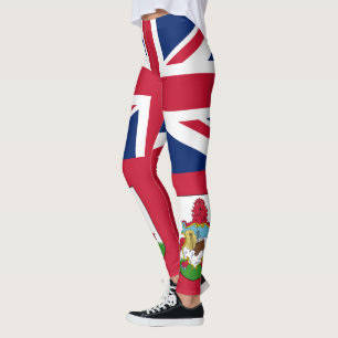 Patriotische Bermuda-Flagge Leggings
