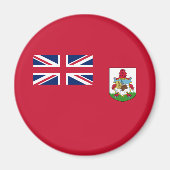 Patriotische Bermuda-Flagge Magnet (Vorne)
