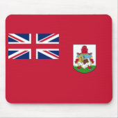 Patriotische Bermuda-Flagge Mousepad (Vorne)