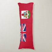 Patriotische Bermuda-Flagge Seitenschläferkissen (Vorderseite Vertikal)