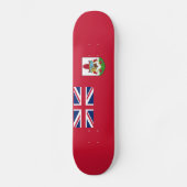 Patriotische Bermuda-Flagge Skateboard (Vorderseite)