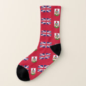 Patriotische Bermuda-Flagge Socken (Links - Außen)