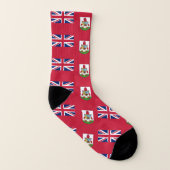 Patriotische Bermuda-Flagge Socken (Links - Innen)