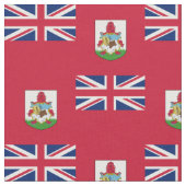 Patriotische Bermuda-Flagge Stoff (Nahaufnahme)
