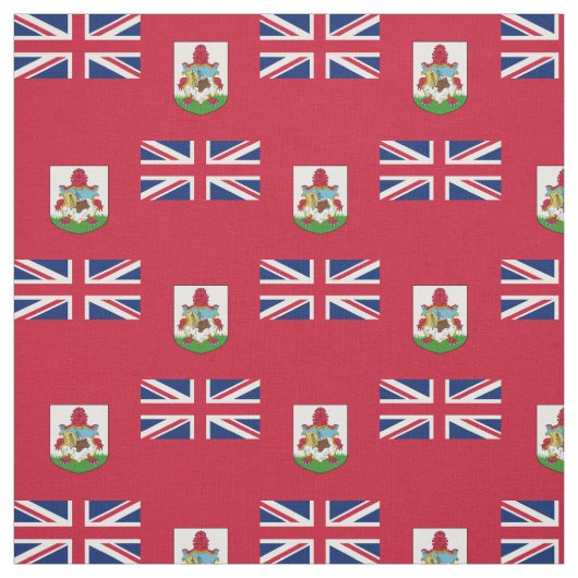 Patriotische Bermuda-Flagge Stoff (Muster)