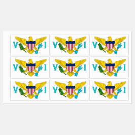 Patriotische Bezeichnungen mit der Flagge der Jung Etiketten